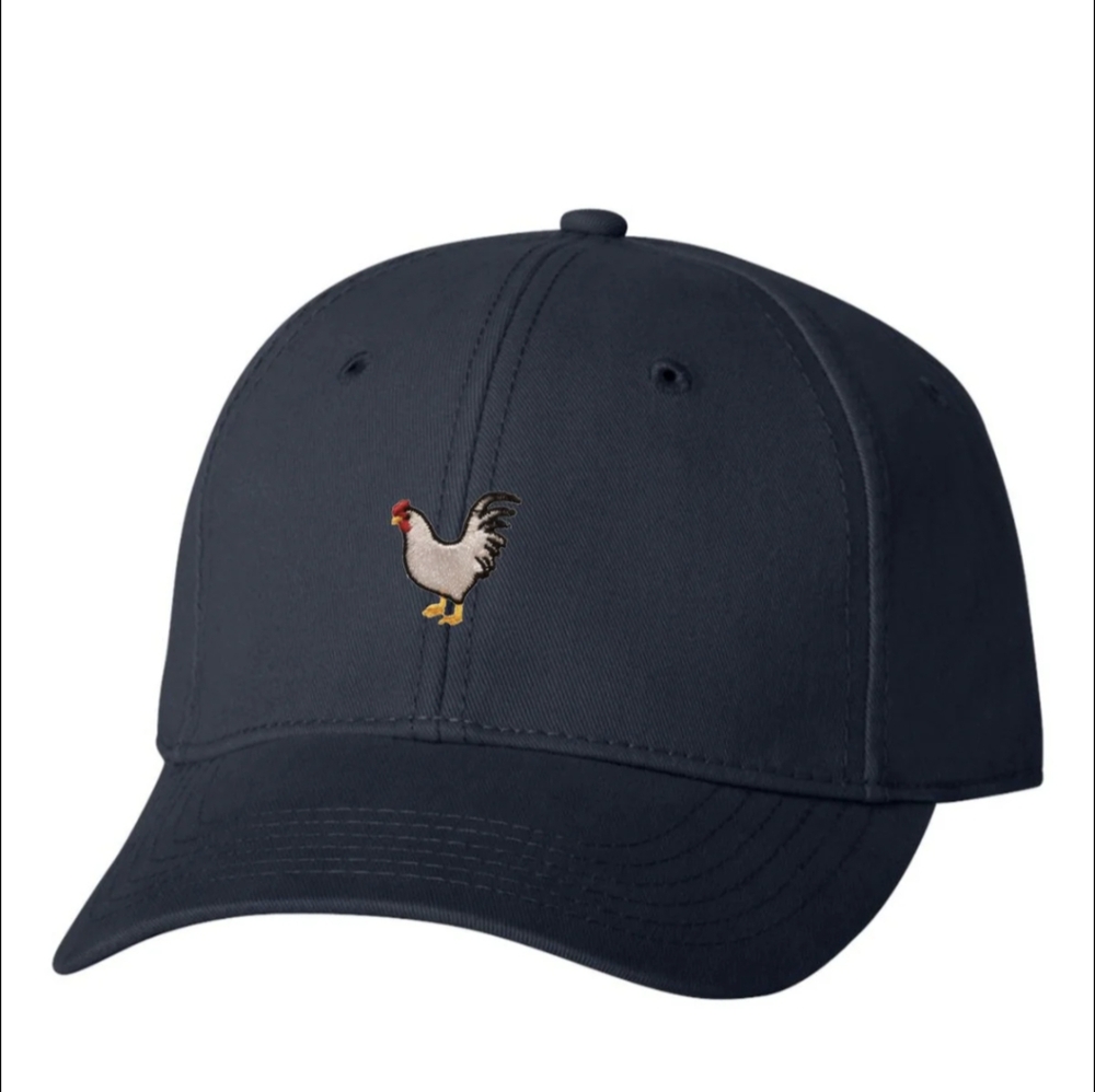 Navy Blue Chick Cap
